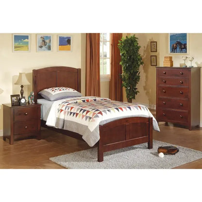 Bedroom Twin Size Panel Bed
