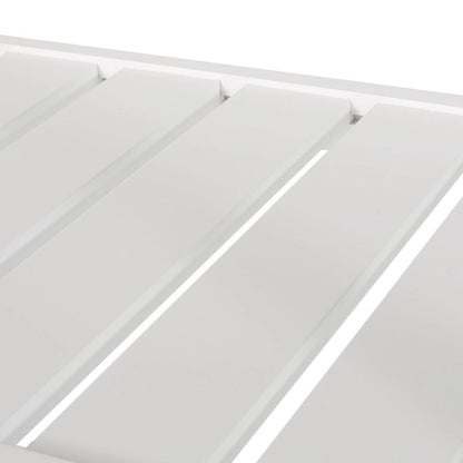 Modern White Wood Kitchen Cart with Wheels Drawers and Shelves by Christopher Knight Home