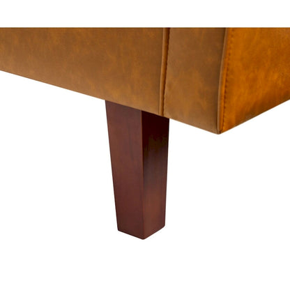 Sofa Bed, Futon Couch Bed, Faux Leather Love Seats Sofa, Loveseat Sleeper Bed For Living Room, Guest