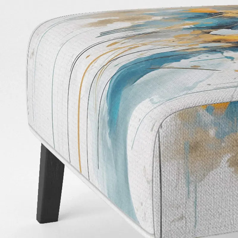 Designart Teal and Gold Elegance Upholstered Minimalism Accent Chair and Modern & Contemporary Arm Chair - Multiple Color