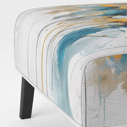 Designart Teal and Gold Elegance Upholstered Minimalism Accent Chair and Modern & Contemporary Arm Chair - Multiple Color