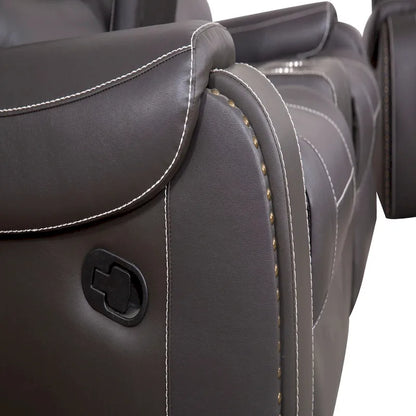 Contemporary Reclining Seating Collection Functional Sectional Sofa Set