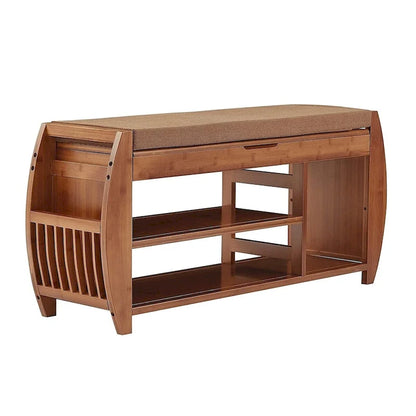 Multi-Tier Simple Shoe Rack, Shoe Changing Bench, Shoe Cabinet Combination, Multifunctional Storage Bench