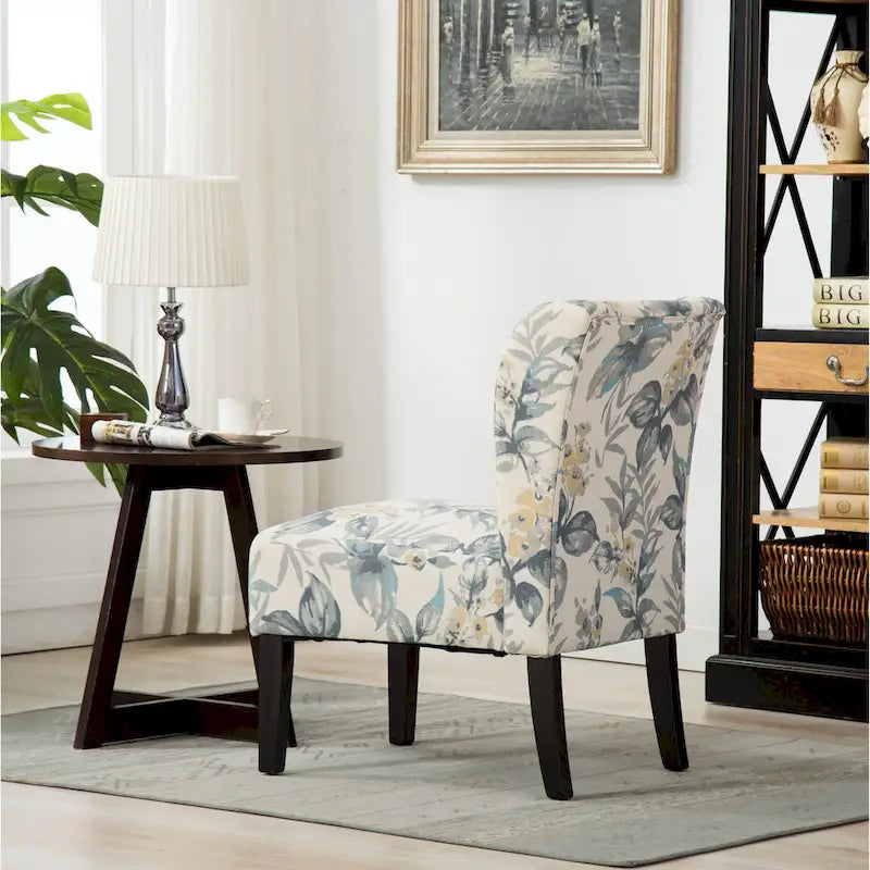 Armless Contemporary Accent Chair