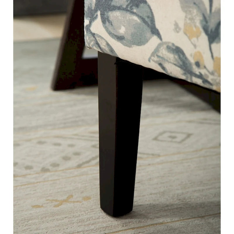 Armless Contemporary Accent Chair