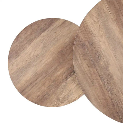 Ledel Modern 2-Piece Nesting Coffee Table Set