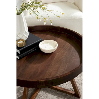 Kate and Laurel Avery 30-inch Round Coffee Table - 30 Diameter