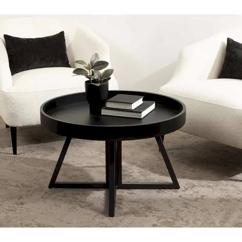 Kate and Laurel Avery 30-inch Round Coffee Table - 30 Diameter