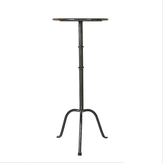 Round Metal Drink Table