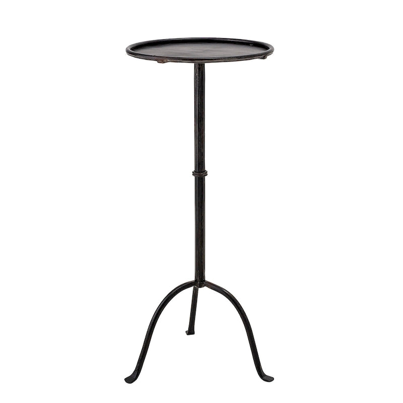 Round Metal Drink Table