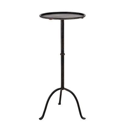 Round Metal Drink Table