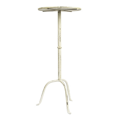 Round Metal Drink Table