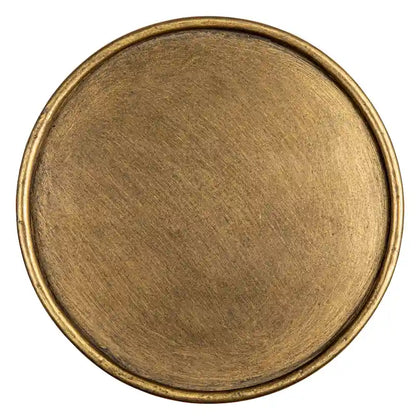 Round Metal Drink Table