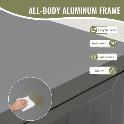 Outdoor Kitchen Island with Storage