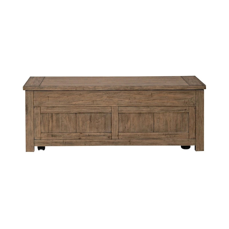 Pinebrook Ridge Weathered Toffee Lift Top Cocktail Table