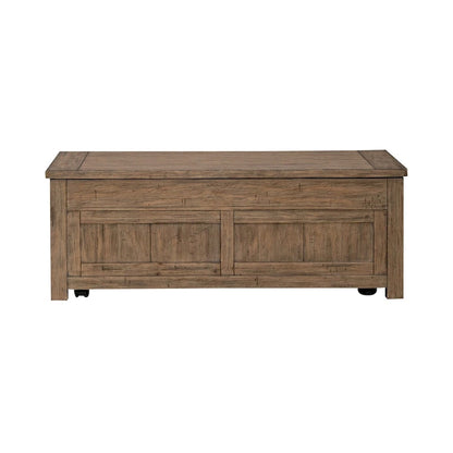 Pinebrook Ridge Weathered Toffee Lift Top Cocktail Table