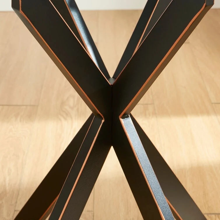 19.7 End Table With Glass Top