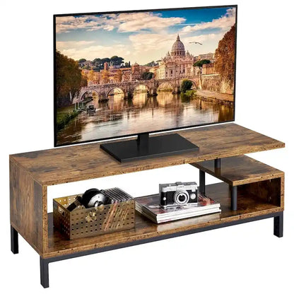 Yaheetech Wooden Small Space TV Stand for Living Room