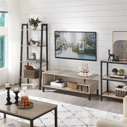 Yaheetech Wooden Small Space TV Stand for Living Room