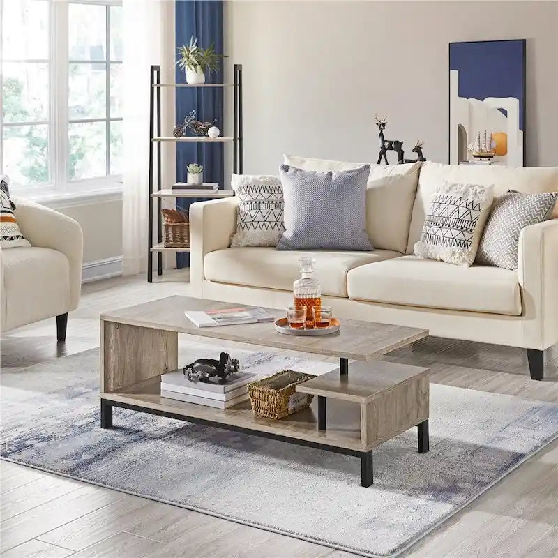 Yaheetech Wooden Small Space TV Stand for Living Room