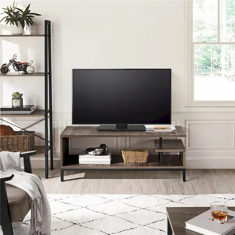 Yaheetech Wooden Small Space TV Stand for Living Room