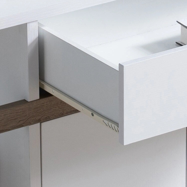 Buffet White & Dark Taupe,storage Cabinet, wooden, high quality and durable, large capacity