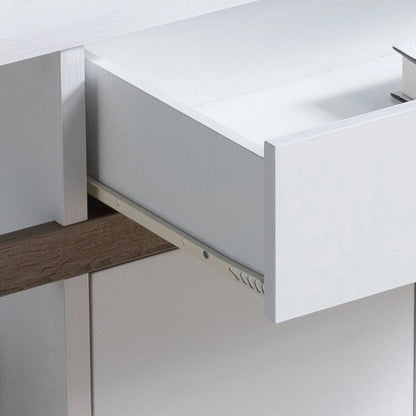 Buffet White & Dark Taupe,storage Cabinet, wooden, high quality and durable, large capacity