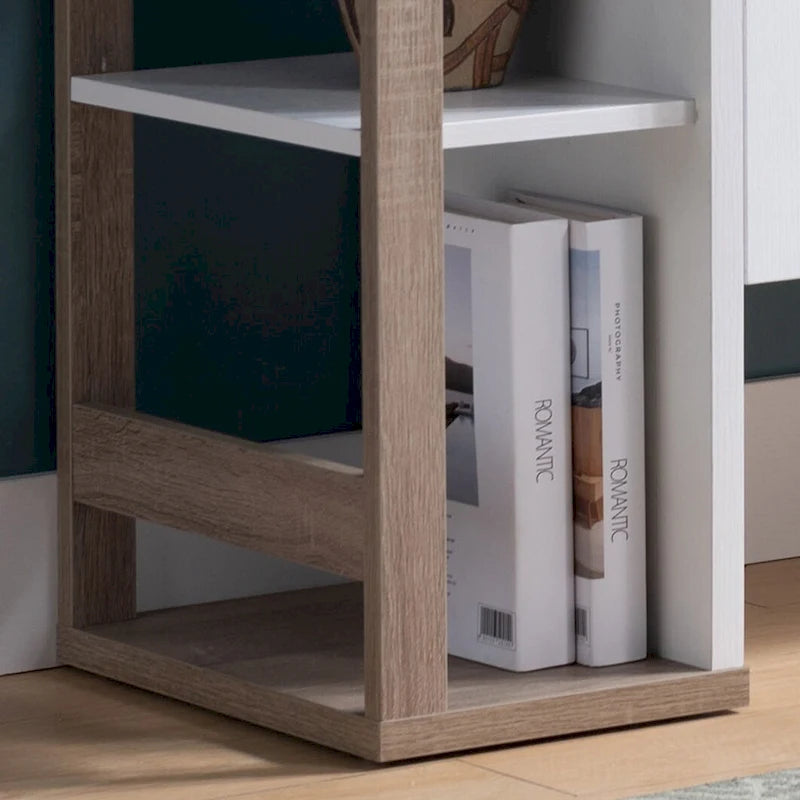 Buffet White & Dark Taupe,storage Cabinet, wooden, high quality and durable, large capacity