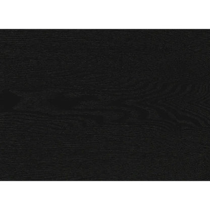 Rina 36 Inch Counter Height Table, 4 Seater Square Top, Black Solid Wood