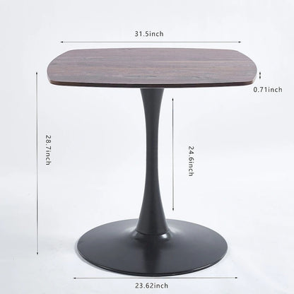 42.1\31.49 Mid-century Pedestal Leisure Coffee Table