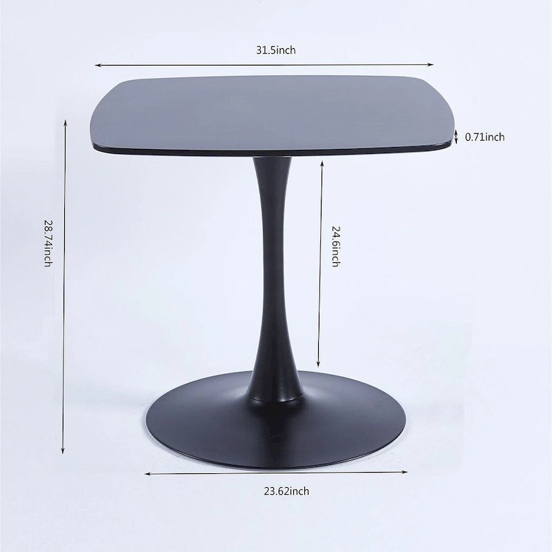 42.1\31.49 Mid-century Pedestal Leisure Coffee Table