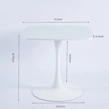 42.1\31.49 Mid-century Pedestal Leisure Coffee Table