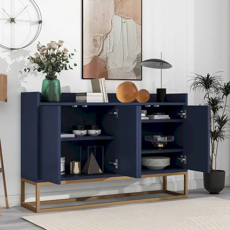 Modern Sideboard Elegant Buffet Cabinet with Large Storage Space