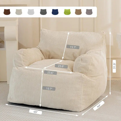 Big Stuffed Lazy Sofa Bean Bag Chair