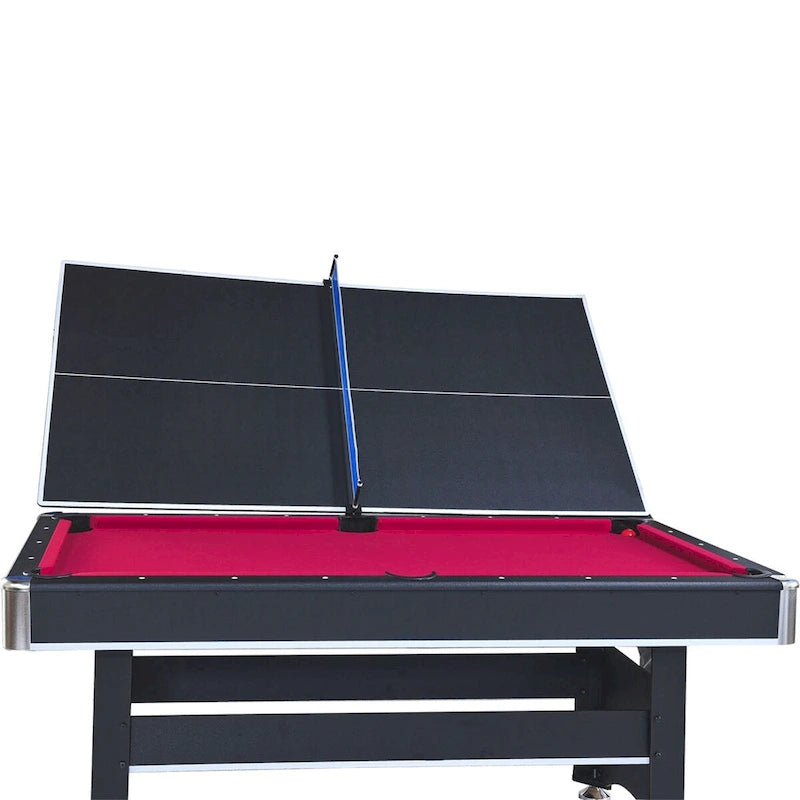6-ft Pool Table with Table Tennis Top