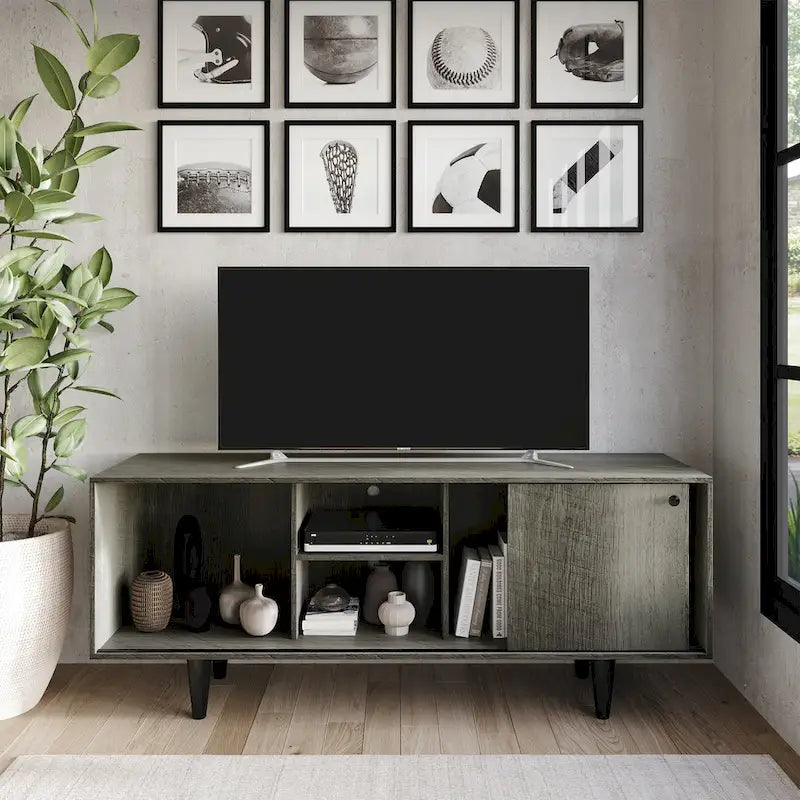 CraftPorch Mid-Century Modern TV Stand Console