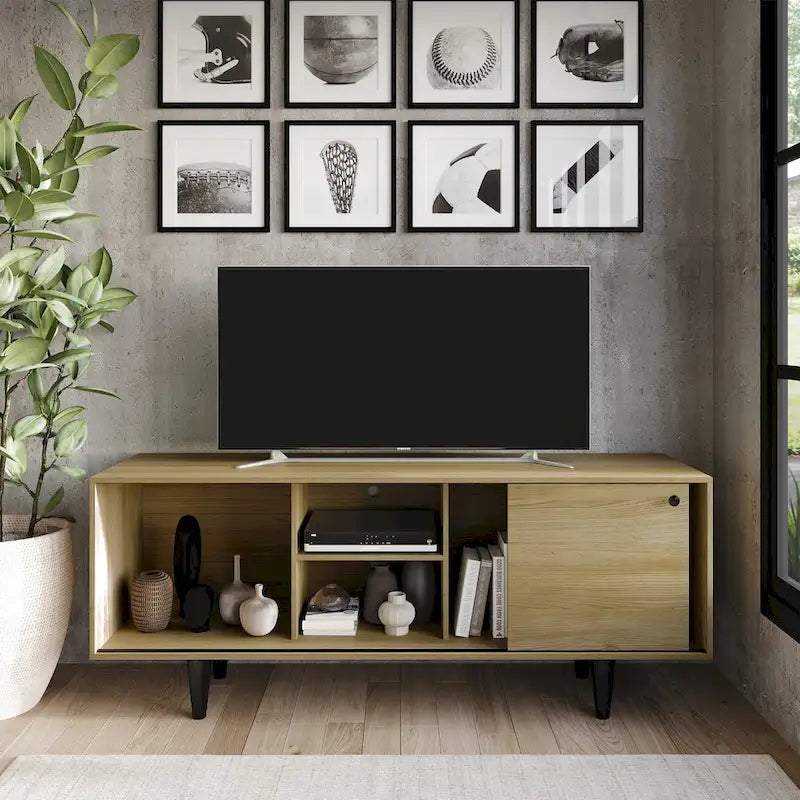 CraftPorch Mid-Century Modern TV Stand Console