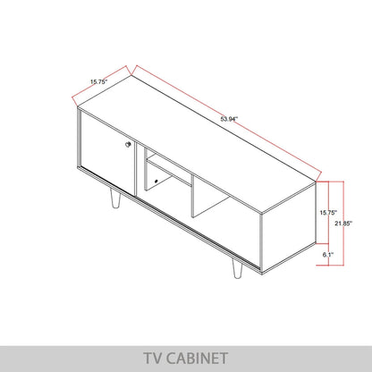 CraftPorch Mid-Century Modern TV Stand Console