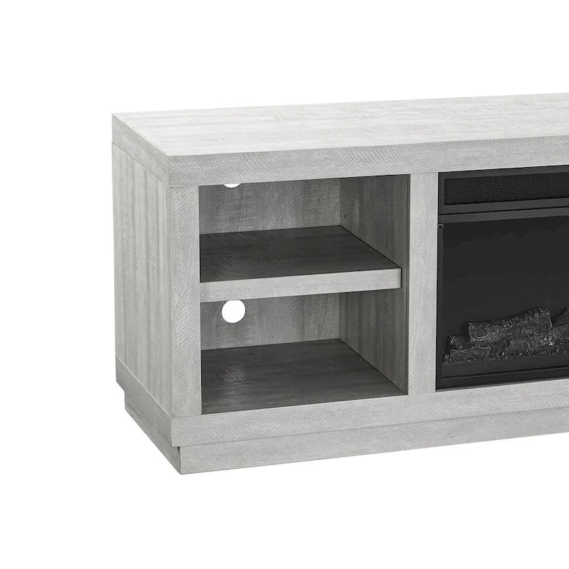 77 in. TV Stand Console for Tvs up to 85 in. with Fireplace - 77 inches in width