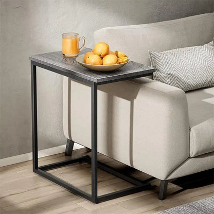 C Shaped End Table 27 inches High - 11.8D x 19.7W x 27H