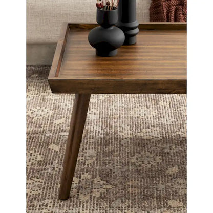 Kate and Laurel Eastmont Rectangle Wood Coffee Table