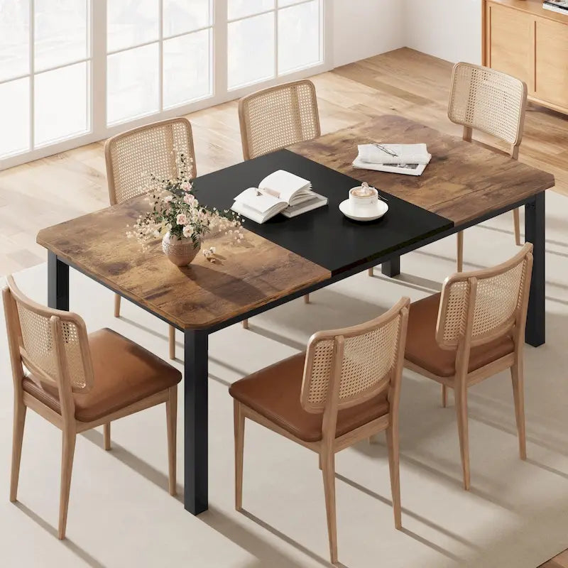Industrial Dining Table For 6~8 People