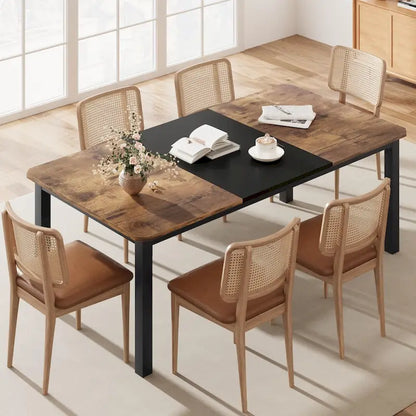 Industrial Dining Table For 6~8 People