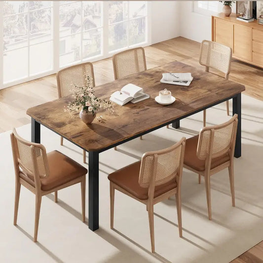 Industrial Dining Table For 6~8 People