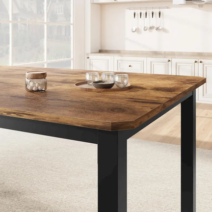 Industrial Dining Table For 6~8 People