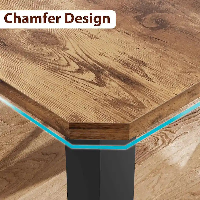 Industrial Dining Table For 6~8 People