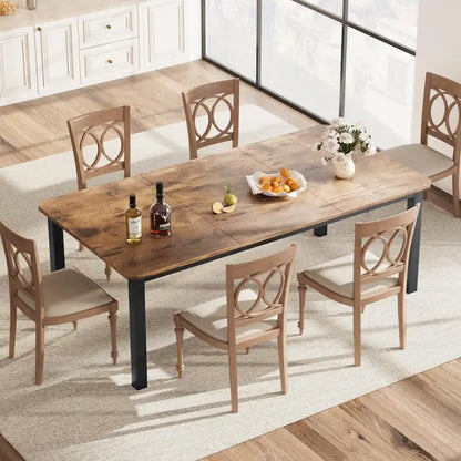 Industrial Dining Table For 6~8 People