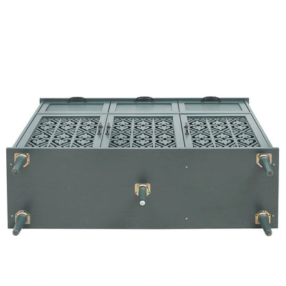 3 Door 3 Drawer Cabinet for Bedroom Living Room