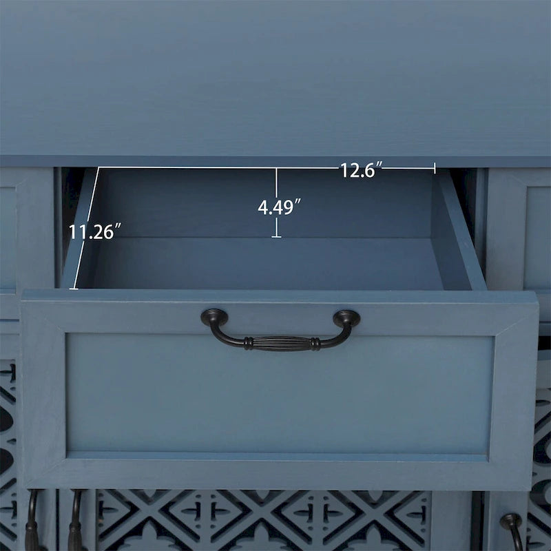 3 Door 3 Drawer Cabinet for Bedroom Living Room