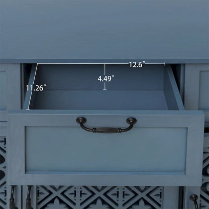 3 Door 3 Drawer Cabinet for Bedroom Living Room